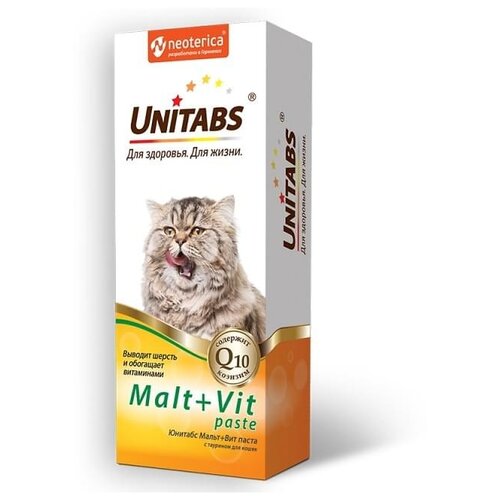 Витамины Unitabs Malt+Vit паста с таурином , 1 шт. в уп. фотография