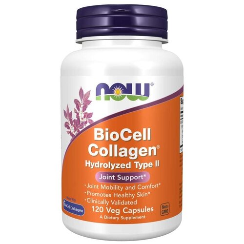 BioCell Collagen Hydrolyzed Type II, капс., 120 шт., нейтральный, 1 уп. фотография