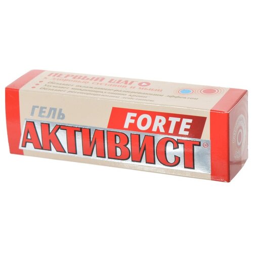 Активист FORTE гель, 75 г, 1 шт., 1 уп. фотография