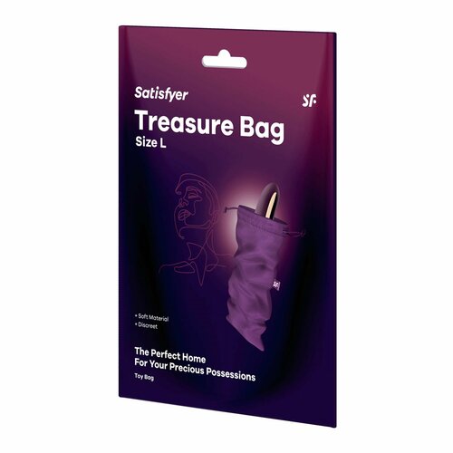 фотография Фиолетовый мешочек для хранения игрушек Treasure Bag L, купить за 990 р