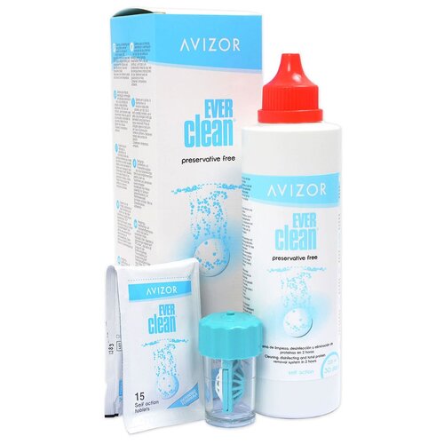 Раствор AVIZOR Ever Clean, с контейнером, 225 мл, 30 шт. фотография