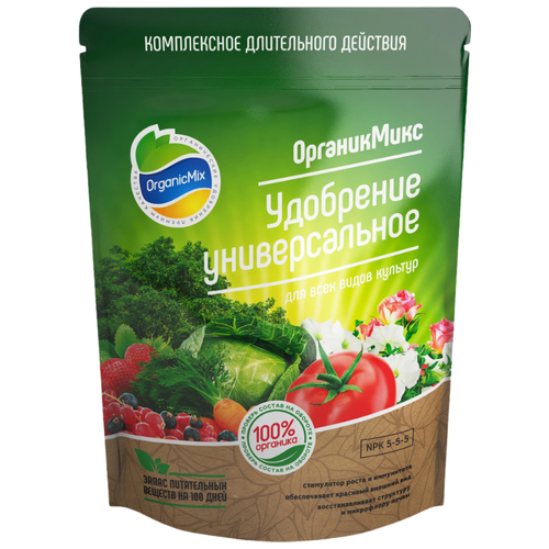 Удобрение Organic Mix Универсальное, 0.85 л, 850 г, 1 уп. фотография