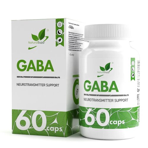 GABA капс., 200 г, 60 шт. фотография