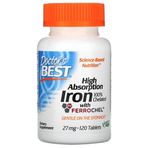 High Absorption Iron таб., 100 г, 120 шт. фотография