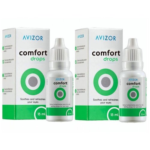 Comfort Drops гл. капли фл., 15 мл, 15 г, 2 уп. фотография