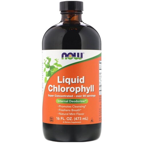 фотография NOW Liquid Chlorophyll 473 мл., купить за 5643 р