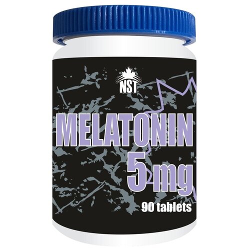 Мелатонин NST MELATONIN 5 mg 90 таблеток от бессоницы фотография