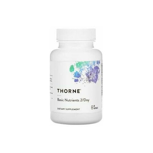 Thorne Research Basic Nutrients 2/Day (базовые питательные вещества для приема 2 капсул в день) 60 капсул фотография