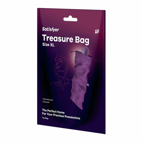 Фиолетовый мешочек для хранения игрушек Treasure Bag XL фотография