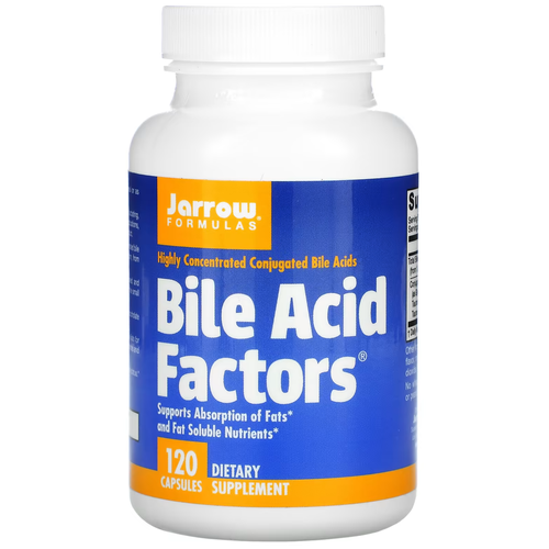 Капсулы Jarrow Formulas Bile Acid Factors, 121 г, 120 шт. фотография