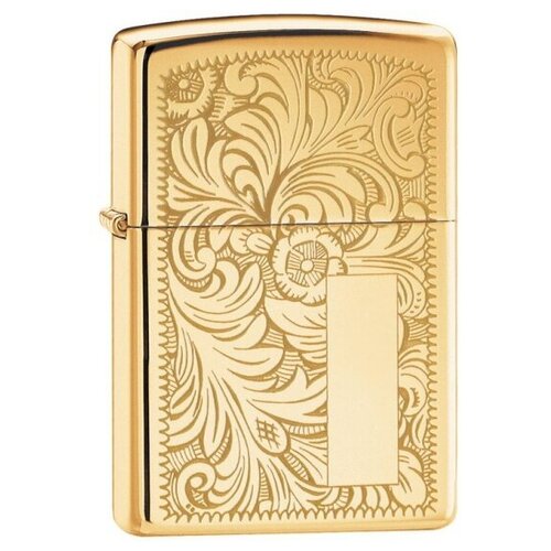 Зажигалка ZIPPO Venetian High Polish Brass фотография