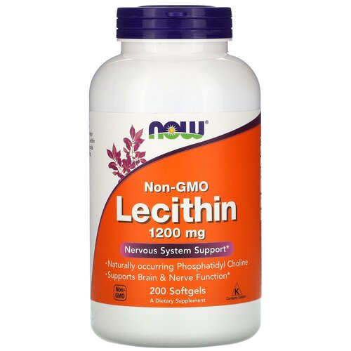 Lecithin капс., 1200 мг, 500 мл, 250 г, 200 шт. фотография