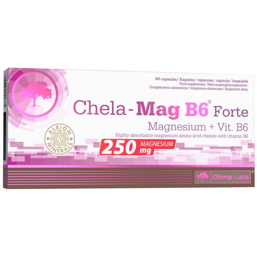 Labs Chela-Mag B6 forte капс., 93.3 г, 60 шт. фотография