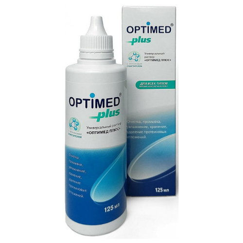 Раствор Optimed Plus, 125 мл, 1 шт. фотография