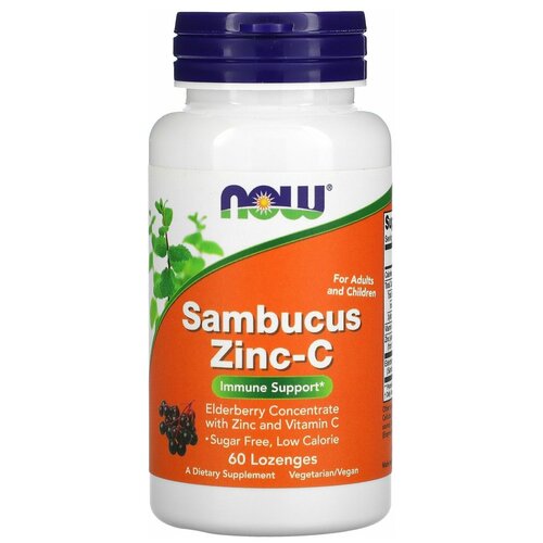 Sambucus Zinc-C, 130 г, 60 шт. фотография