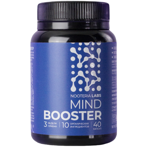 MIND BOOSTER капс., 40 шт. фотография