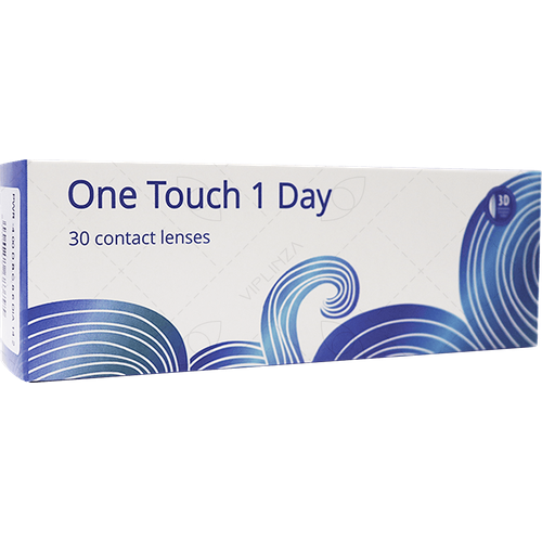 Контактные линзы OKVision One Touch 1 Day, 30 шт., R 8,6, D -0,5, 1 уп. фотография