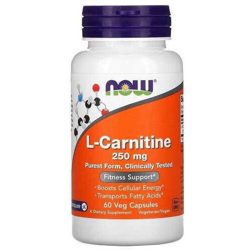 L-Carnitine капс., 250 мг, 200 г, 60 шт. фотография