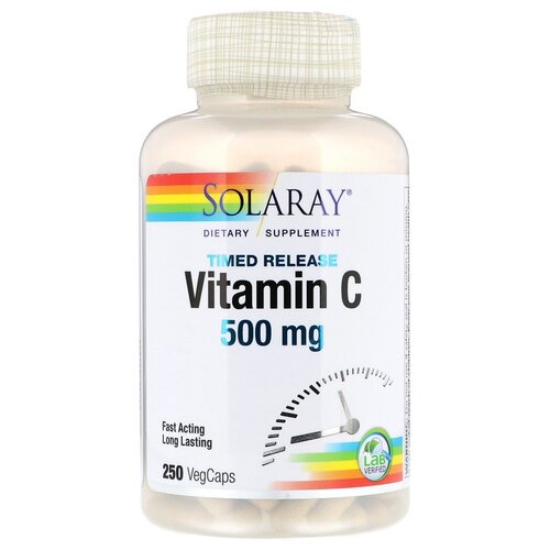 Vitamin C, 500 мг, 290 г, 250 шт. фотография