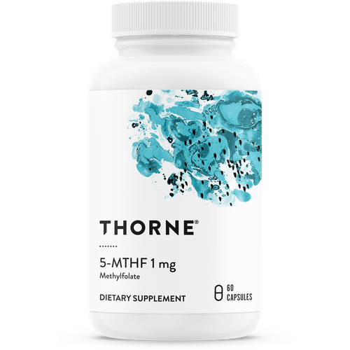 Метилфолат (Фолиевая кислота), 5-MTHF 1 mg, Thorne Research, 60 капсул фотография