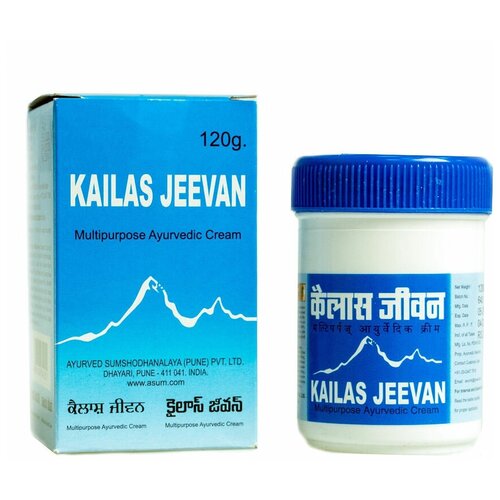 KAILAS JEEVAN (Кайлаш Дживан) крем-бальзам аюрведический), 120 г фотография