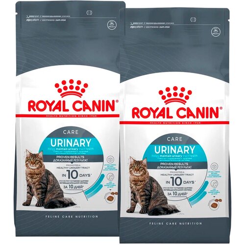 ROYAL CANIN URINARY CARE для взрослых кошек при мочекаменной болезни (0,4 + 0,4 кг) фотография