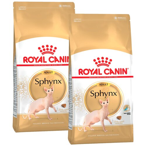 фотография ROYAL CANIN SPHYNX ADULT для взрослых сфинксов (2 + 2 кг), купить за 5838 р