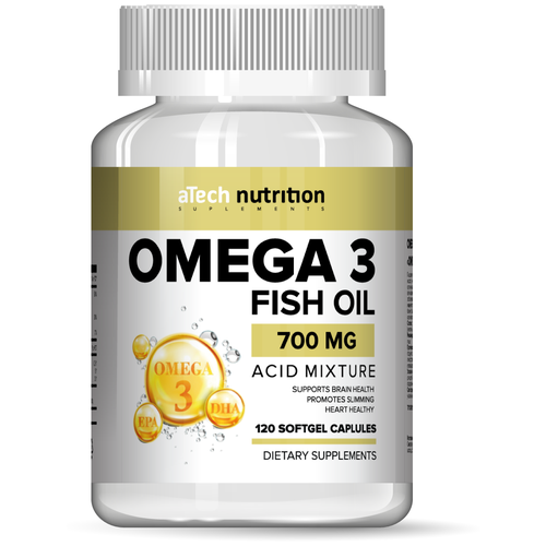 Omega 3 мягк. капс., 0.7 г, 120 шт. фотография