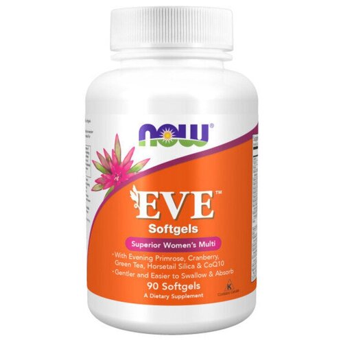 NOW Eve Superior Women's Multi Vitamin, 90 гел. капсул фотография