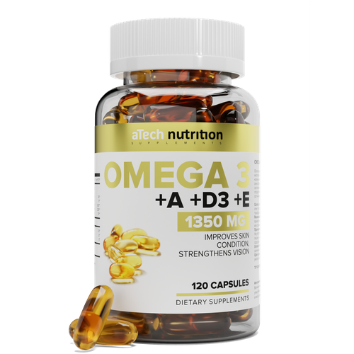 Omega 3 + A + D3 + E капс., 120 шт. фотография