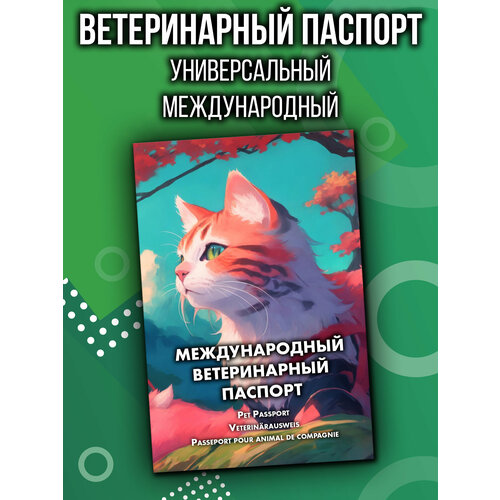 Ветеринарный паспорт для кошек международный фотография