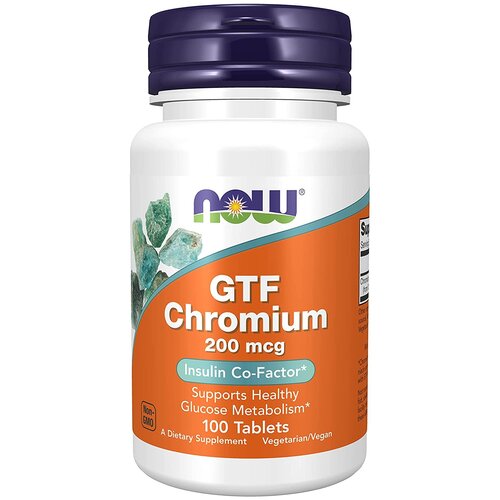 GTF Chromium таб., 200 мкг, 100 мл, 70 г, 100 шт. фотография