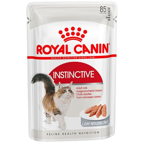 Влажный корм для кошек Royal Canin Instinctive, мясное ассорти 85 г (паштет) фотография