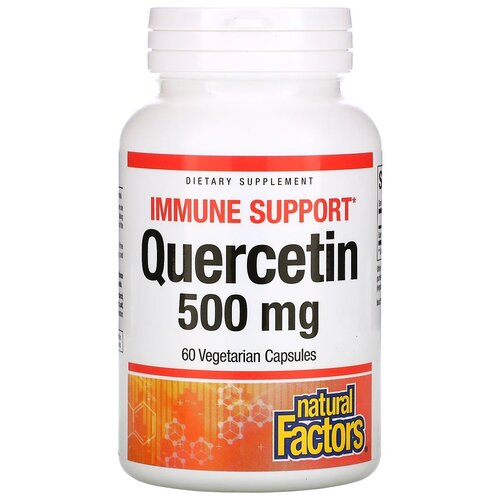 Капсулы Natural Factors Quercetin, 90 г, 500 мг, 60 шт. фотография