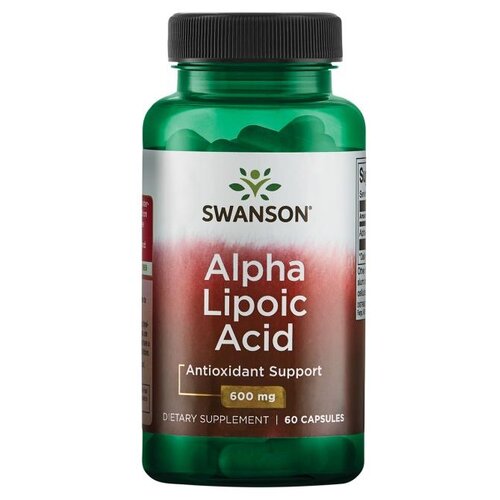 Alpha Lipoic Acid, 600 мг, 80 г, 60 шт. фотография