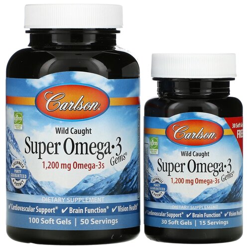 фотография Wild Caught Super Omega-3 Gems, купить за 5581 р