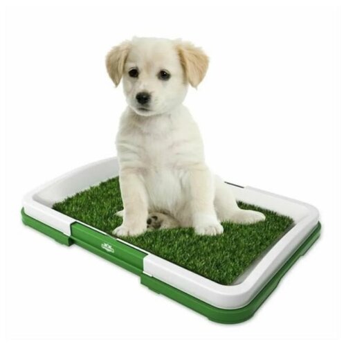 Домашний туалет для собак с травой / Лоток для собак Puppy Potty Pad фотография