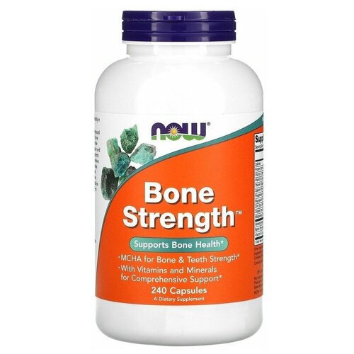 фотография Bone Strength капс., 430 г, 240 шт., купить за 3620 р