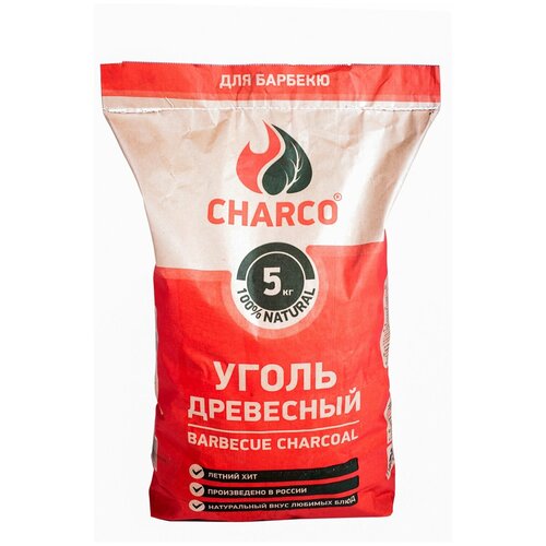 фотография Charco Уголь для барбекю, 5 кг 5 кг, , 1 шт., купить за 539 р