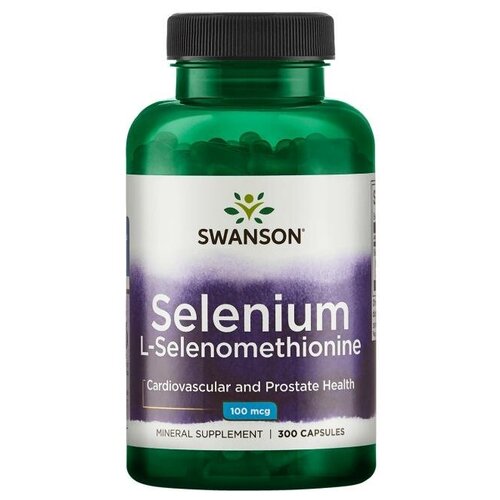 Swanson Selenium (селен L-селенометионин) 100 мкг 300 капсул фотография