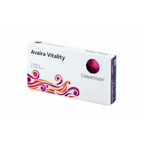 Контактные линзы CooperVision Avaira Vitality toric., R 8,5, D -2,75, CYL: -1,75, AХ: 110, прозрачный, 1 уп. фотография