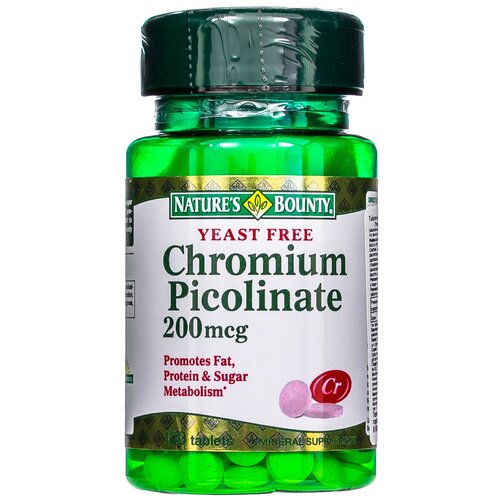 Yeast Free Chromium Picolinate таб., 200 мкг, 100 г, 100 шт. фотография