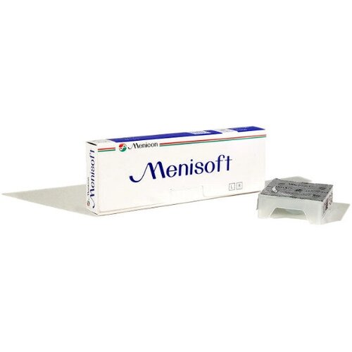 Контактные линзы Menicon Menisoft, 3 шт., R 8,6, D -2,25, прозрачный, 1 уп. фотография