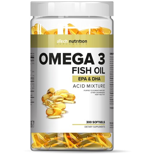 Omega 3 мягк. капс., 1.35 г, 300 шт. фотография