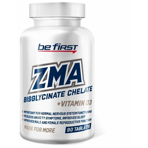 Be First ZMA Chelate + vitamin D3 90 табл (Be First) фотография