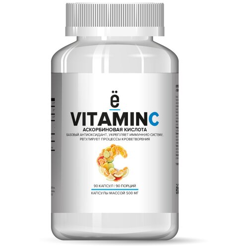 Ёбатон Vitamin C капс., 0.5 г, 90 шт. фотография