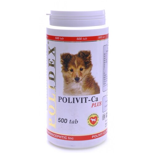 Витамины Polidex Polivit-Ca Plus , 500 таб. фотография