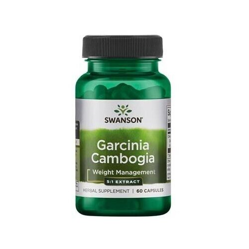 Swanson Garcinia Cambogia 5:1 Ext 80 Mg 60 капс фотография