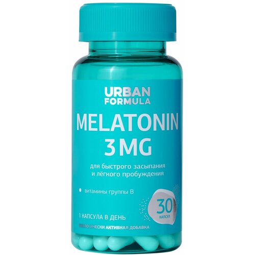 Urban Formula Melatonin / Биологически активная добавка к пище «Гармония сна» 30 кап. по 360 мг фотография