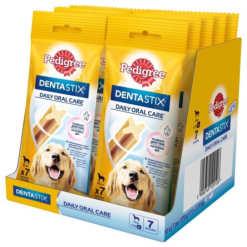 Pedigree DentaStix лакомство для собак крупных пород (10шт в уп) 270 гр фотография